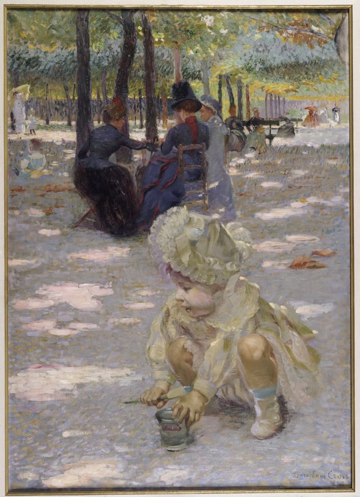 Un pomeriggio d'agosto nel Lussemburgo, 1886